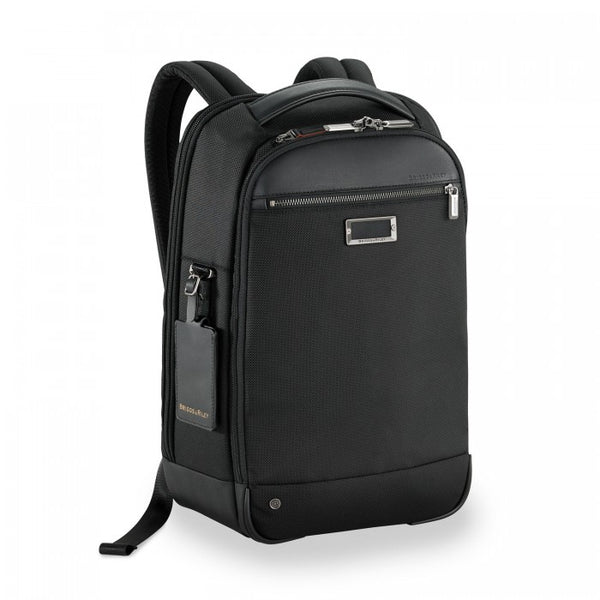 Briggs & Riley Medium Slim Backpack, Black
