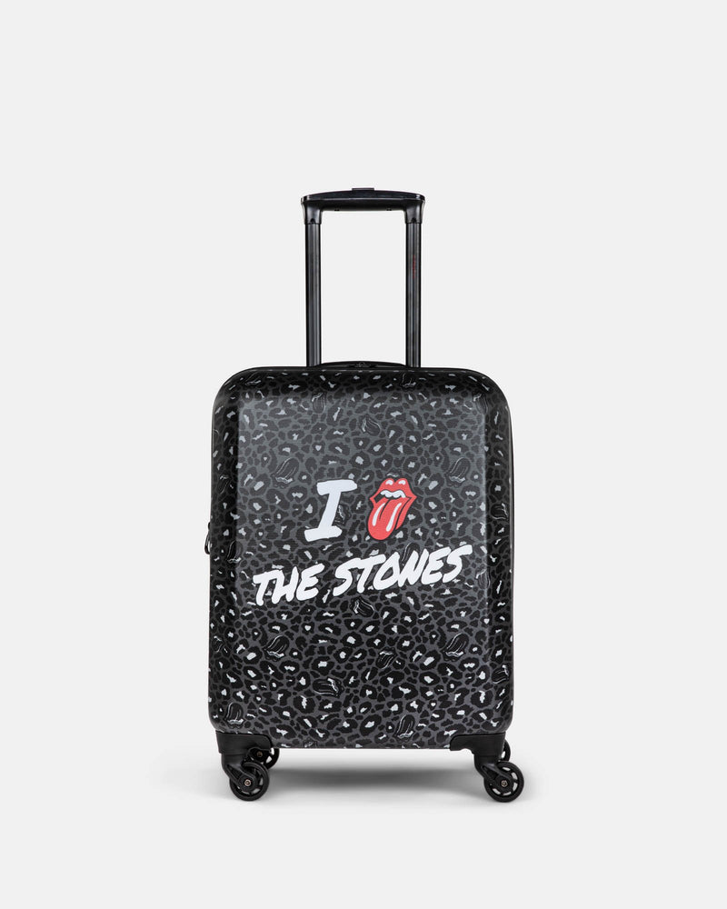 Paint It Black Rolling Stones by Bugatti 21.5" ABS/PC Hard Shell Carry-On
