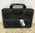 Classico 3-Way Zip Leather Portfolio Briefcase 668-1408