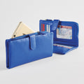 ILI New York RFID Clutch Leather Wallet / Phone Case 7420