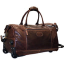 Jack Georges Voyager Wheeled Duffle Bag 7520 Brown