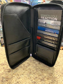 Kenneth Cole Reaction Leather Zip Around Passport Wallet/Travel Wallet 5500155