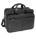 McKlein R Series Walton Leather Expandable Double Compartment 17" Laptop Case with Removable Sleeve 83985