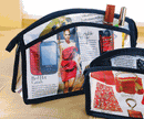EEKO CHIC LARGE ARCHED COSMETIC ACCESSORY BAG ABL1075