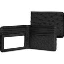 Jack Georges Genuine Ostrich OS-701 Bi-Fold