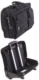 McKlein P Series CLINTON 58445 Polyester 17" Detachable-Wheeled Laptop Case
