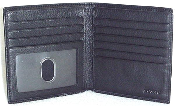 Leather ID Guardian RFID Blocking Hipster Wallet  667-32926