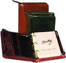 Scully 8053Z-06 & 8053Z-11 Leather Zip 3-Ring Organizer