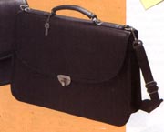 Jack Georges Platinum Special Edition 8414 Wide Gusset Flap Briefcase