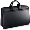 Jack Georges Platinum Special Edition 8203 Triple gusset top zip briefcase