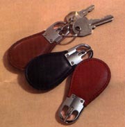 Macx /  Budd Deluxe Leather Valet Key Fob/ Keychain 008759/071000