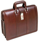 McKlein V Series Morgan Leather Litigator Laptop Brief 83345/83344