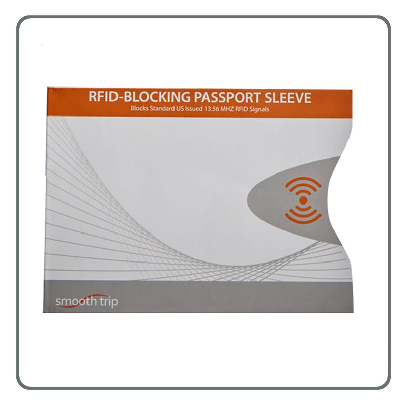 Smooth Trip by Talus RFID Blocking Passport Shield ST-S5014-Wht