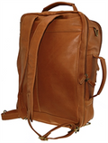 Day Trekr Leather Convertible Brief Backpack 771-1602