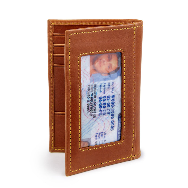 Vintage Leather RFID Credit Card Wallet 770-16984