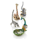 NLDA ANIMAL RING HOLDERS:  White Cat,  Elephant, Tiger, 610-27015