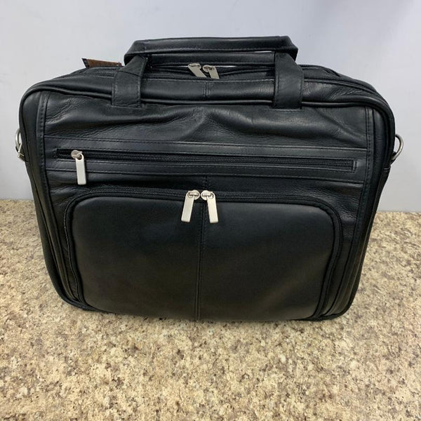 hartmann, Bags, Hartmann Cognac Brown Leather Briefcase Laptop Bag  Shoulder Bag