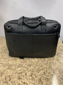 NLDA Deluxe Nappa Leather Top Zip Briefcase Computer Case 667-931802
