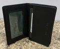 NLDA RFID Blocking Leather Card Case with ID Window and Gusset 721-17983