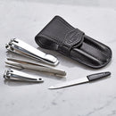 NLDA 4 Piece Manicure Set with Leather Case 309-2509CL