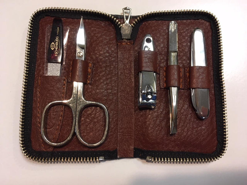 NLDA Passage2 Leather 6 Pc Zip Manicure Case 309-2502