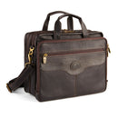 NLDA Passage2 Leather Compact Express Scan Briefcase 765-8975