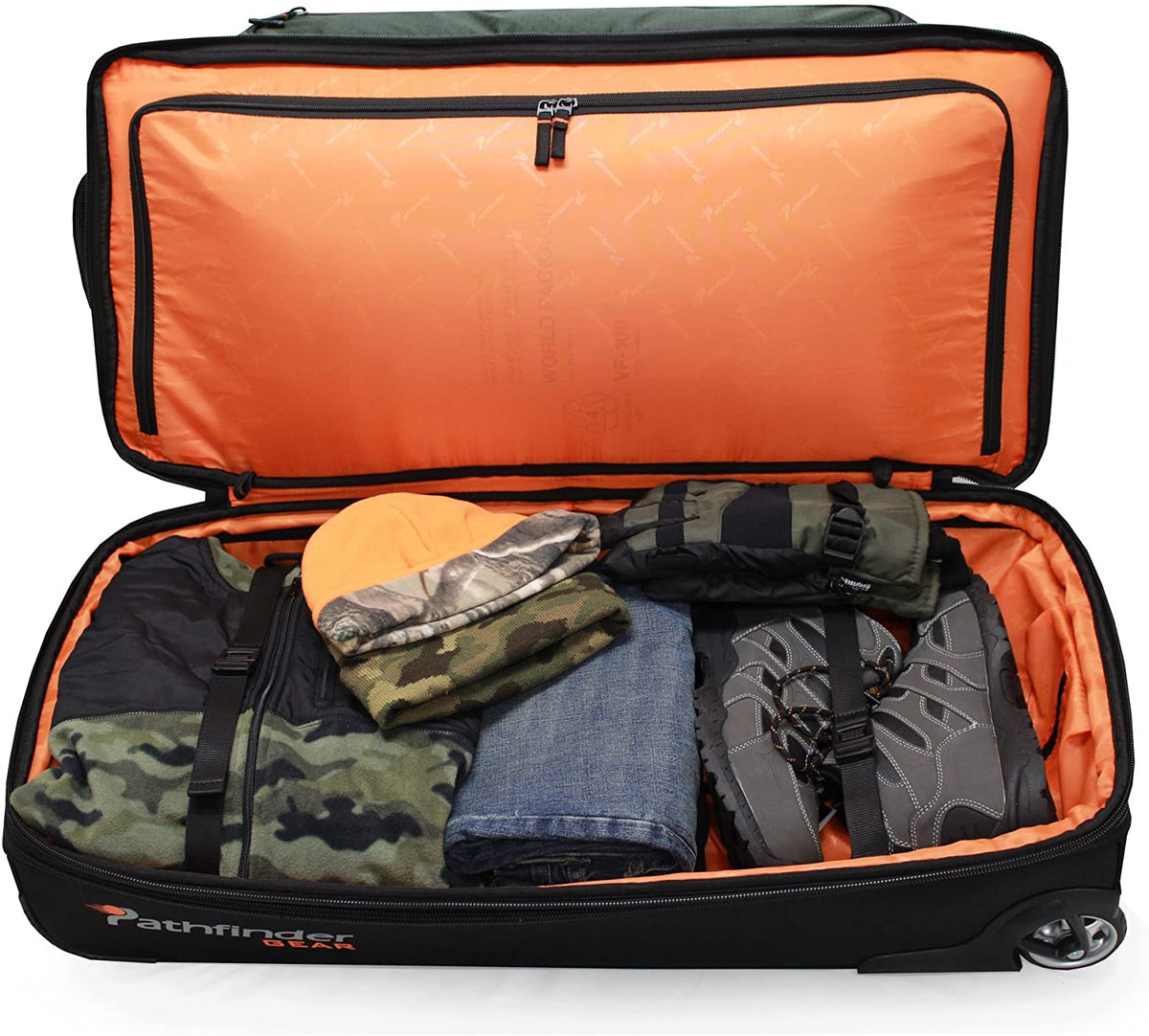 Pathfinder Gear 26 Inch Rolling Drop Bottom Duffel P3167-xx-26WD Pathfinder Gear 26 Inch Rolling Drop Bottom Duffel P3167-xx-26WD