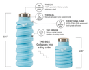 Que Collapsible Water Bottle QBL