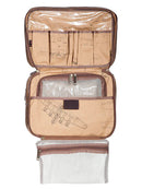 Scully Distressed Leather Hanging Travel Kit 634-10-29