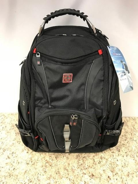 SwissBags Black Line St. Moritz Large Deluxe Backpack 503-SB108