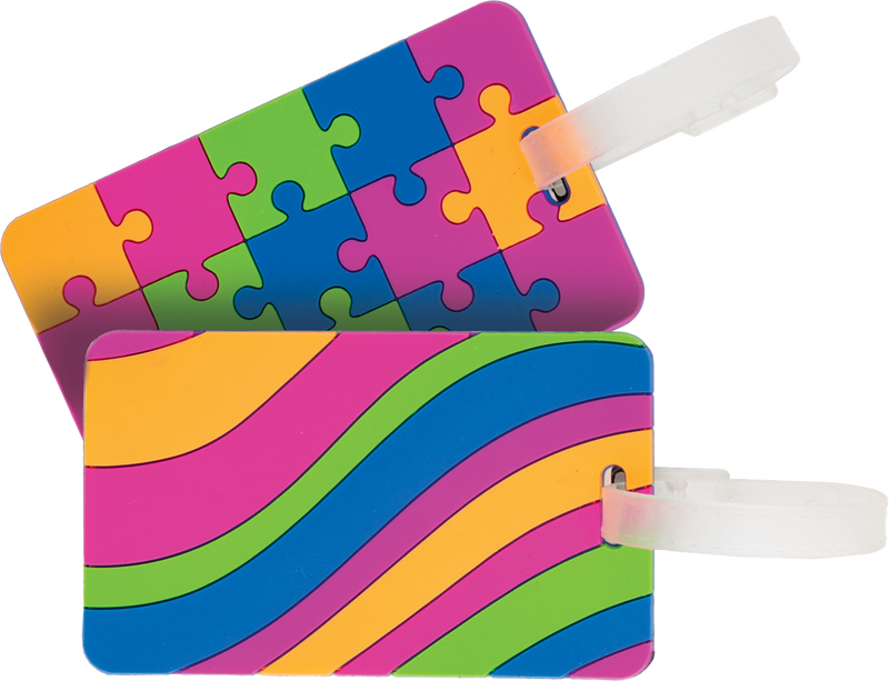 Travelon Puzzle Luggage Tags - Set of 2 - 13570