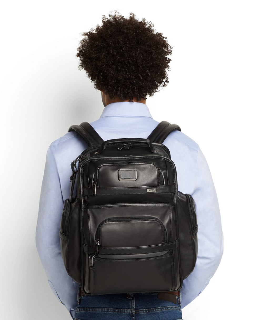 Tumi Alpha Brief Pack Leather 117343 - Main Image