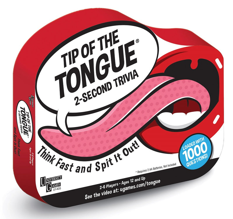 University Games Tip of the Tongue - 2 Second Trivia Game 1405