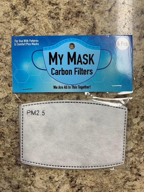 Zorbitz My Mask Carbon Filters for Mask 4-Pack 2767